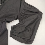 CLANE FRONT ZIP BALLOON ONEPIECE 15112-5132 バルーン ワンピース ブラック レディース クラネ【中古】6-0711M∞