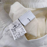 AMERI AMANDA CIRCULAR SKIRT 02920920980 花柄 ロングスカート ホワイト レディース アメリ【中古】6-0521M∞
