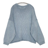 Whim Gazette WG18A0053030100 コットンニット サイズF ニット ミズイロ レディース ウィムガゼット【中古】6-0709G◎