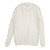 Letroyes コットン XS プルオーバー セーター ニット ホワイト レディース ルトロワ【中古】6-0711M∞