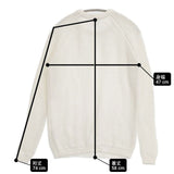 Letroyes コットン XS プルオーバー セーター ニット ホワイト レディース ルトロワ【中古】6-0711M∞