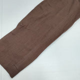 loungedress LDZ1021407A0001 リネンコットン シャツジャケット テーラードジャケット ブラウン レディース ラウンジドレス【中古】6-0606M∞