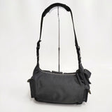 AMERI 2WAY SHOULDER MILITARY BAG ショルダーバッグ ブラック レディース アメリ【中古】6-0810G∞