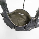 AMERI 2WAY SHOULDER MILITARY BAG ショルダーバッグ ブラック レディース アメリ【中古】6-0810G∞