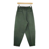 AMERI DIVER EGG PANTS ポンチ エッグシルエット パンツ グリーン レディース アメリ【中古】6-0830G∞