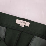 AMERI DIVER EGG PANTS ポンチ エッグシルエット パンツ グリーン レディース アメリ【中古】6-0830G∞