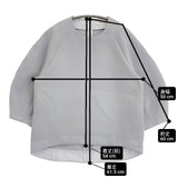INED 71-21182020 ポリエステル 七分袖 ブラウス シャツ ブルーグレー レディース イネド【中古】6-0711M∞