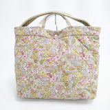 LAVENHAM/LIBERTY キルティングショルダーバッグ 2WAY 中綿 トートバッグ マルチカラー レディース ラベンハム/リバティ【中古】6-0810G∞