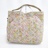 LAVENHAM/LIBERTY キルティングショルダーバッグ 2WAY 中綿 トートバッグ マルチカラー レディース ラベンハム/リバティ【中古】6-0810G∞