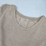45R/45rpm コットンスウェットプルオーバー 裏毛 フレアTシャツ スウェット ベージュ レディース フォーティーファイブアールピーエム【中古】6-0711M∞