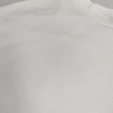 mizuiro-ind ハイゲージクルーネックワイドプルオーバー 定価10890円 長袖Ｔシャツ カットソー ロンＴ ホワイト レディース ミズイロインド【中古】6-0606M∞