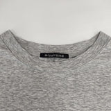 mizuiro-ind ハイゲージクルーネックワイドプルオーバー 定価10890円 長袖Ｔシャツ カットソー ロンＴ グレー レディース ミズイロインド【中古】6-0605M∞