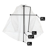 mizuiro-ind ワイドシャツチュニック コットン 定価12980円 チュニック ホワイト レディース ミズイロインド【中古】6-0606M∞