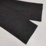 mizuiro-ind スキッパープルオーバー 定価14190円 ウール セーター ニット ブラック レディース ミズイロインド【中古】6-0930T∞