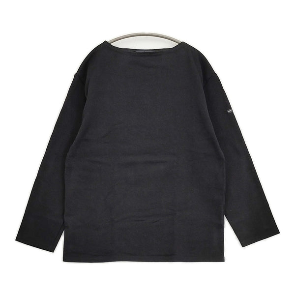 美品！セントジェームス　ウエッソン　ブラック無地　T5 メンズL フランス製 SAINT JAMES ウエッソン T5 無地 フランス製 ボートネック 長袖T