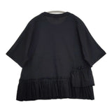RhodolirioN Swallow Frill Tiered Top ネペンテス サイズ1 フリル カットソー ブラック レディース ロドリリオン【中古】6-0515S◎
