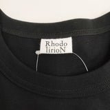RhodolirioN Swallow Frill Tiered Top ネペンテス サイズ1 フリル カットソー ブラック レディース ロドリリオン【中古】6-0515S◎