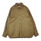 Johnbull バックサテンミリタリーシャツ サイズF 長袖シャツ カーキ レディース ジョンブル【中古】6-0723M∞