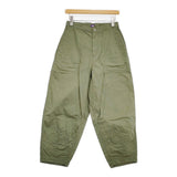 THE NORTH FACE PURPLE LABEL Ripstop Wide Cropped Field Pants リップストップワイドクロップドパンツ クロップドパンツ カーキ レディース ザノースフェイスパープルレーベル【中古】6-0525G△