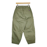 THE NORTH FACE PURPLE LABEL Ripstop Wide Cropped Field Pants リップストップワイドクロップドパンツ クロップドパンツ カーキ レディース ザノースフェイスパープルレーベル【中古】6-0525G△
