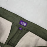 THE NORTH FACE PURPLE LABEL Ripstop Wide Cropped Field Pants リップストップワイドクロップドパンツ クロップドパンツ カーキ レディース ザノースフェイスパープルレーベル【中古】6-0525G△