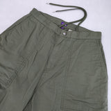THE NORTH FACE PURPLE LABEL Ripstop Wide Cropped Field Pants リップストップワイドクロップドパンツ クロップドパンツ カーキ レディース ザノースフェイスパープルレーベル【中古】6-0525G△