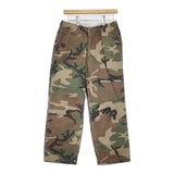MASTER&CO. LONG TROUSERS ウッドランド 迷彩 MC076 サイズXS パンツ カーキ ブラウン レディース マスターアンドコー【中古】6-0723G∞