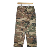 MASTER&CO. LONG TROUSERS ウッドランド 迷彩 MC076 サイズXS パンツ カーキ ブラウン レディース マスターアンドコー【中古】6-0723G∞