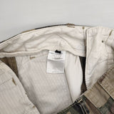 MASTER&CO. LONG TROUSERS ウッドランド 迷彩 MC076 サイズXS パンツ カーキ ブラウン レディース マスターアンドコー【中古】6-0723G∞