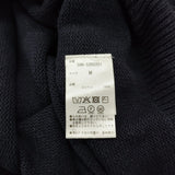 MHL. WINTER COTTON KNITWEAR 596-5260201 サイズM コットン ハイネック セーター ニット 25AW ネイビー メンズ エムエイチエル【中古】6-0421T♪