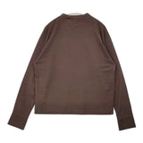 MARGARET HOWELL/Mizuno COTTON POLYESTER JERSEY 578-4254006 長袖Ｔシャツ カットソー ロンＴ 24AW ブラウン レディース マーガレットハウエル/ミズノ【中古】6-0723M∞