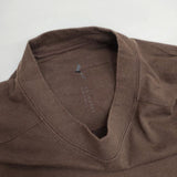 MARGARET HOWELL/Mizuno COTTON POLYESTER JERSEY 578-4254006 長袖Ｔシャツ カットソー ロンＴ 24AW ブラウン レディース マーガレットハウエル/ミズノ【中古】6-0723M∞