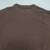 MARGARET HOWELL/Mizuno COTTON POLYESTER JERSEY 578-4254006 長袖Ｔシャツ カットソー ロンＴ 24AW ブラウン レディース マーガレットハウエル/ミズノ【中古】6-0723M∞