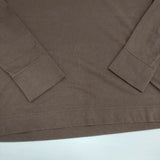 MARGARET HOWELL/Mizuno COTTON POLYESTER JERSEY 578-4254006 長袖Ｔシャツ カットソー ロンＴ 24AW ブラウン レディース マーガレットハウエル/ミズノ【中古】6-0723M∞