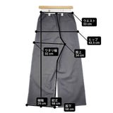 BRACCAE ブラッカエ シャーリングイージーパンツ TY52-118-01 サイズ1 MARZOTTO マルゾット パンツ グレー レディース【中古】6-0930M∞