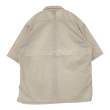 THE NORTH FACE ショートスリーブジオロジーシャツ 定価19800円 ユニセックス UVプロテクト はっ水加工 NR22461 半袖シャツ ベージュ レディース ザノースフェイス【中古】6-0615S∞