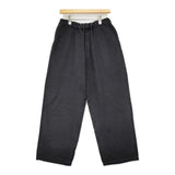 MITTAN 亜麻苧麻ワイド サイズ3 定価29700円 PT-70 リネンラミー イージー パンツ AW2023 ブラック メンズ ミタン/ミッタン【中古】6-0630M♪