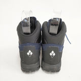 mont-bell マウンテンクルーザー600 レザー Women's 定価22400円 サイズ24cm シューズ・靴 ネイビー ブラック レディース モンベル【中古】6-0423G◎