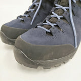 mont-bell マウンテンクルーザー600 レザー Women's 定価22400円 サイズ24cm シューズ・靴 ネイビー ブラック レディース モンベル【中古】6-0423G◎