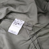 nest Robe 01201-1406 スーピマコットン 後染め 日本製 サイズF ステンカラーコート カーキ レディース ネストローブ【中古】6-0525M△