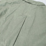 nest Robe 01201-1406 スーピマコットン 後染め 日本製 サイズF ステンカラーコート カーキ レディース ネストローブ【中古】6-0525M△