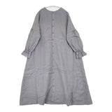 nest Robe リネンパフスリーブ2wayワンピース 01194-1353-1 製品染め ワンピース ブルーグレー レディース ネストローブ【中古】6-0606M∞