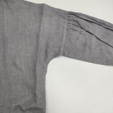 nest Robe リネンパフスリーブ2wayワンピース 01194-1353-1 製品染め ワンピース ブルーグレー レディース ネストローブ【中古】6-0606M∞