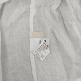nest Robe リネン ラッフル袖 2way 01242-1130 ブラウス シャツ ホワイト レディース ネストローブ【中古】6-0605S∞