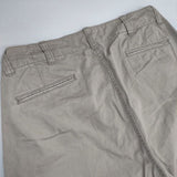 JOURNAL STANDARD LUXE ヴィンテージ加工 サイズL コットン ワイド チノパンツ ベージュ レディース ジャーナルスタンダード ラックス【中古】6-0719G∞