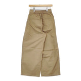 JOURNAL STANDARD relume コットンツイルタックワイドパンツ サイズ38 パンツ ベージュ レディース ジャーナルスタンダードレリューム【中古】6-0802G∞