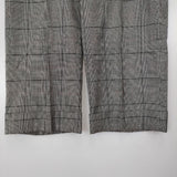 JOURNAL STANDARD LUXE グレンチェック スラックス パンツ ブラック ホワイト レディース ジャーナルスタンダード ラックス【中古】6-0808G∞