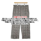 JOURNAL STANDARD LUXE グレンチェック スラックス パンツ ブラック ホワイト レディース ジャーナルスタンダード ラックス【中古】6-0808G∞