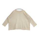 JOURNAL STANDARD LUXE ヴィンテージウラケワイドプルオーバー スウェット ベージュ レディース ジャーナルスタンダード ラックス【中古】6-0618M∞