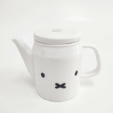 miffy 未使用 こども陶器博物館 マグ 天使 シンプルフェイスポット ミッフィーフェイス 陶製スプーン コースター 皿 食器 ホワイト 多色 レディース ミッフィー【中古】6-0409G◎